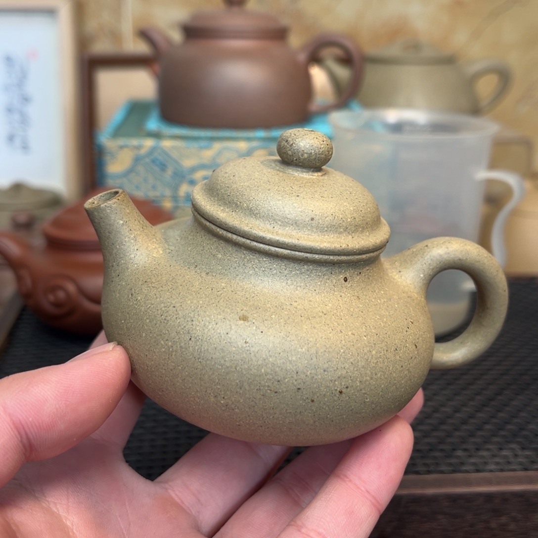 紫砂茶壶微瑕 大水潭段泥