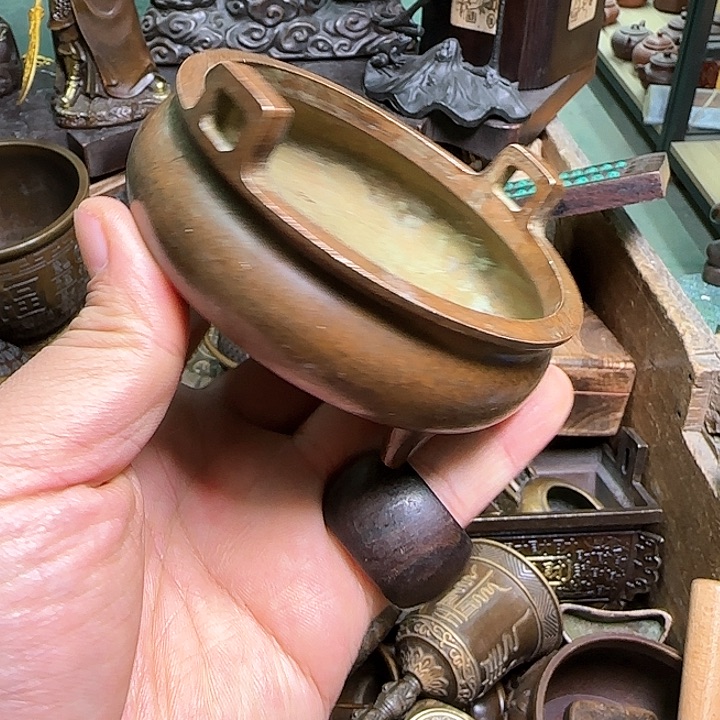 铜器办公室茶室摆件