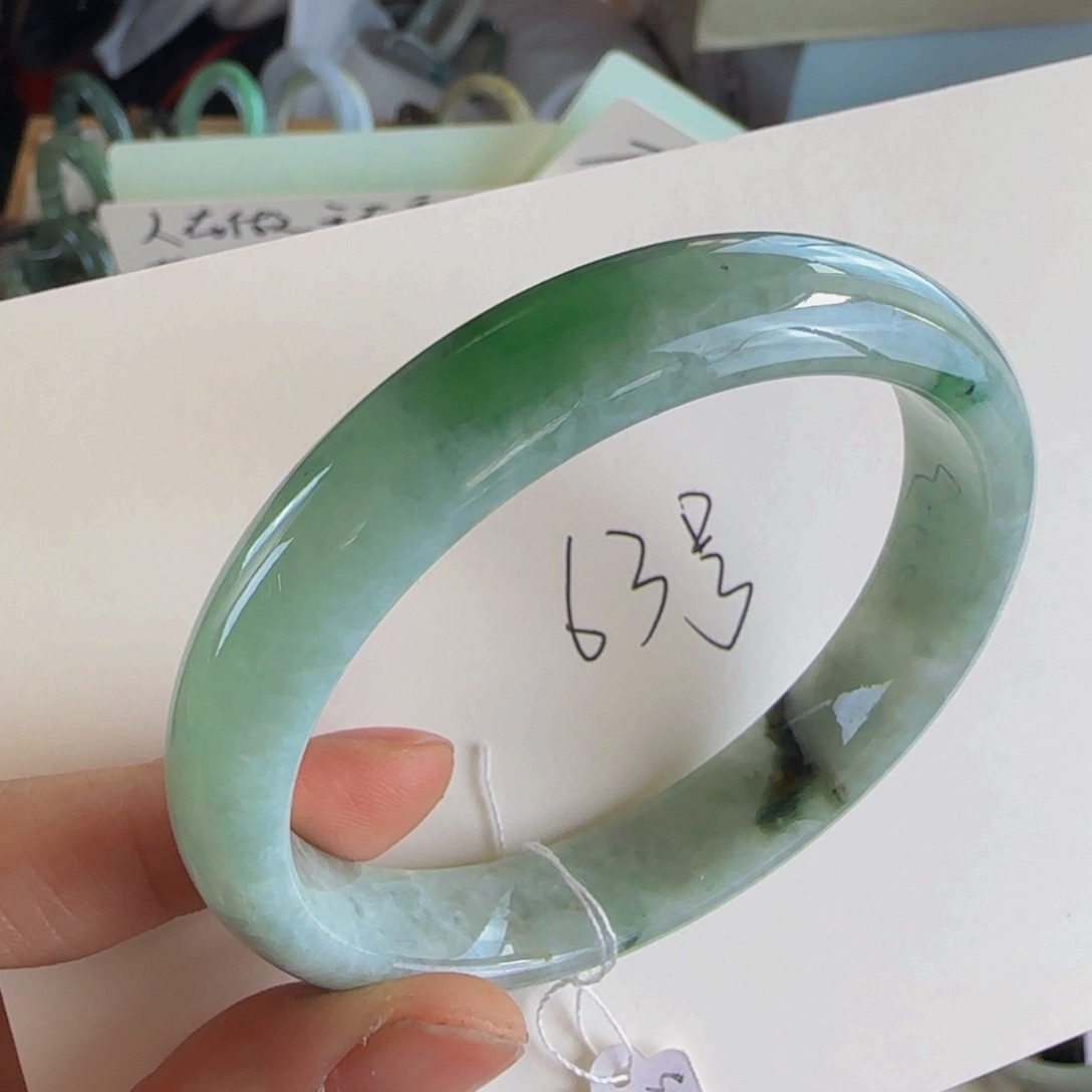 翡翠手镯未镶嵌老坑57