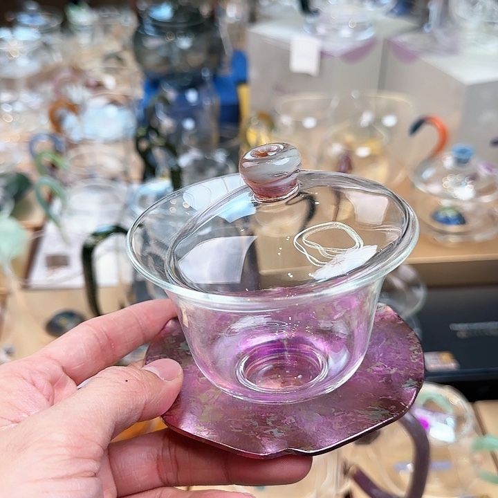 禾器耀辰盖碗晨曦粉