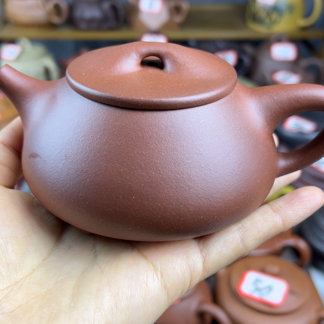 紫砂茶壶宜兴紫砂壶景舟石瓢180cc