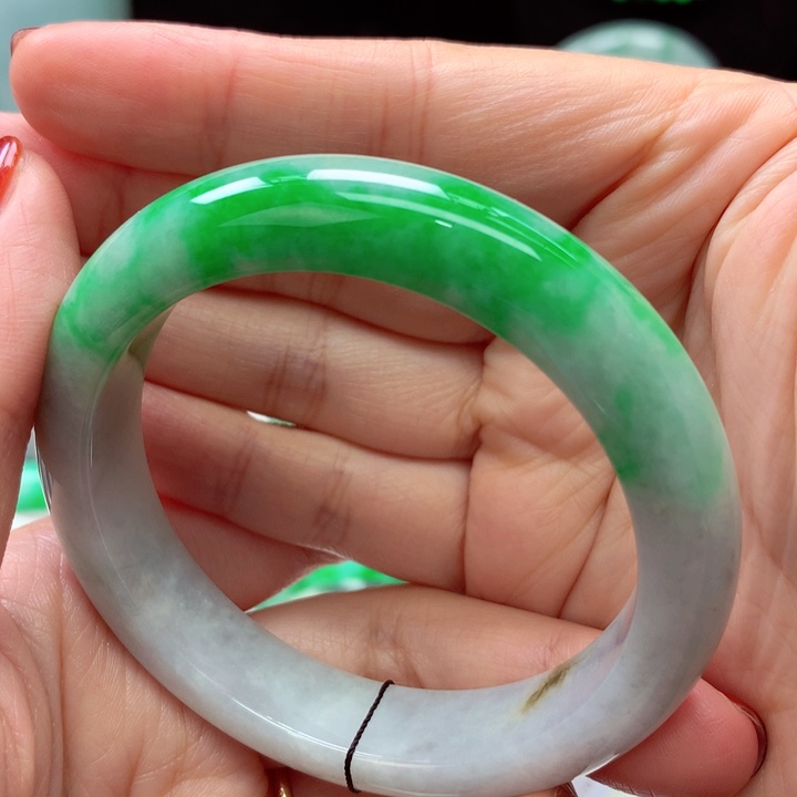 【闪购商品】翡翠手镯未镶嵌天然翡翠手镯