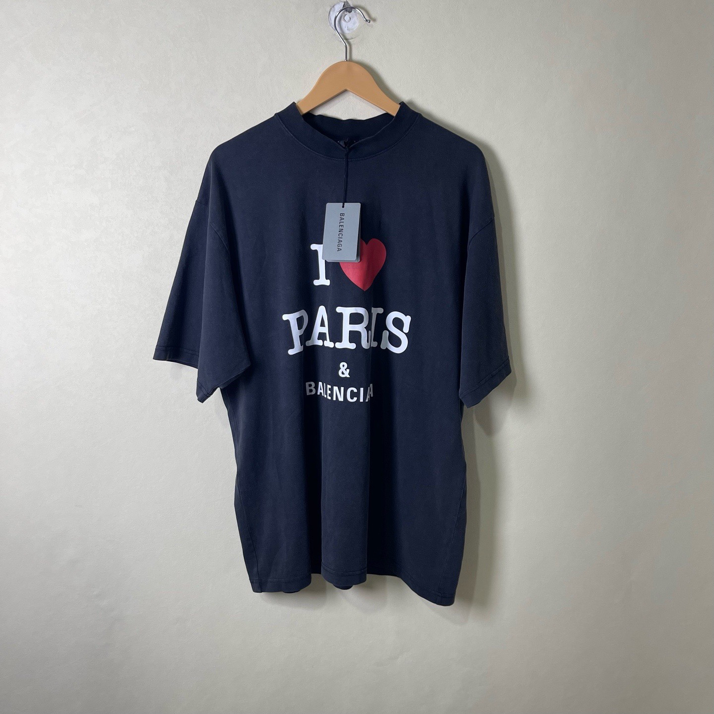 未使用 Balenciaga/巴黎世家 未使用 春夏LoveParis爱心限定 S码