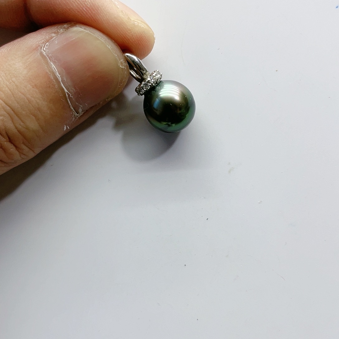 海水珍珠颈饰银S925镶嵌