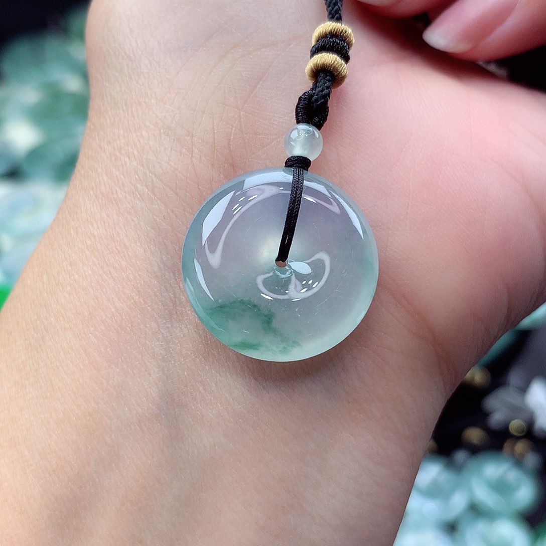 颈饰未镶嵌翡翠编号9尺寸20.9-6.4