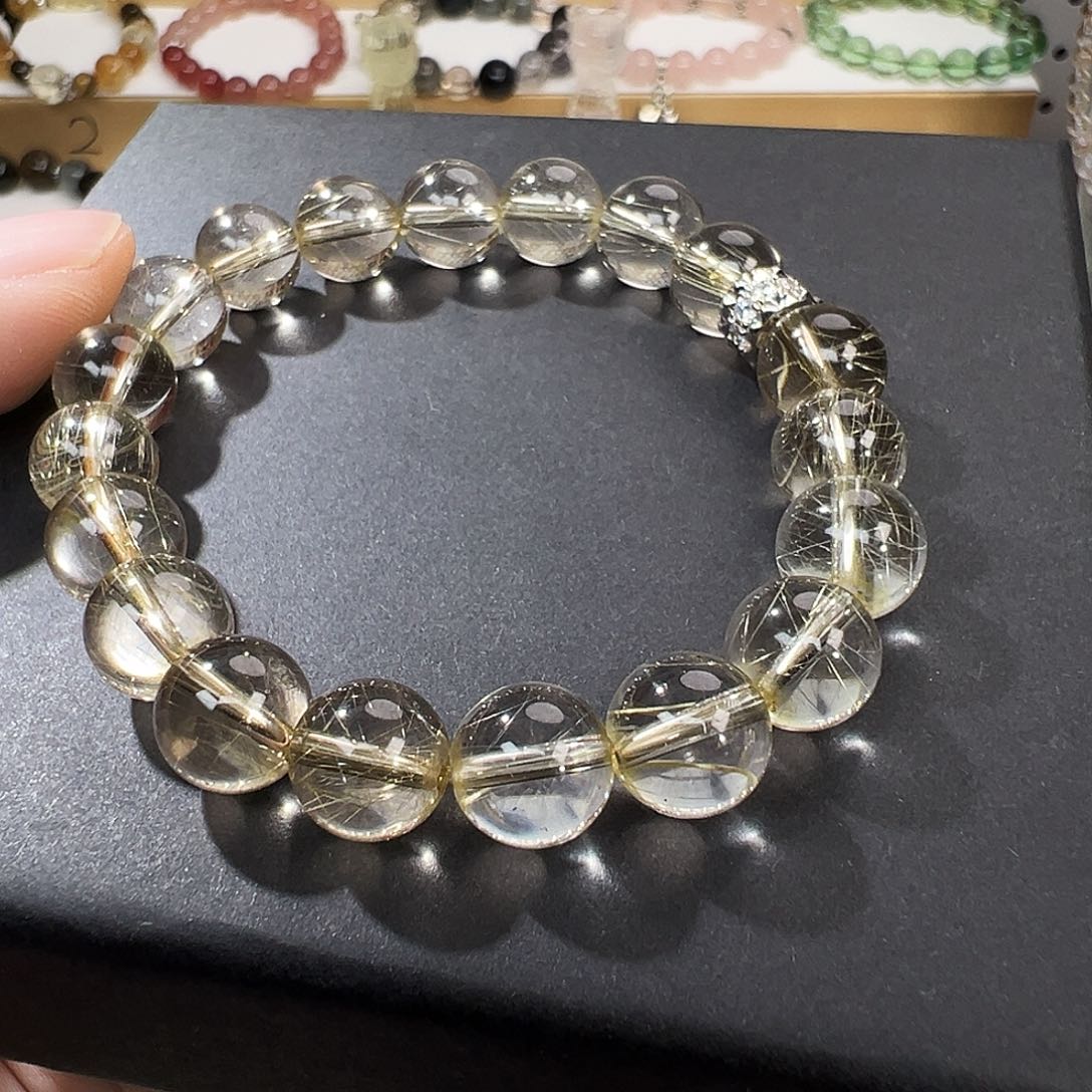 手串未镶嵌水晶金发晶