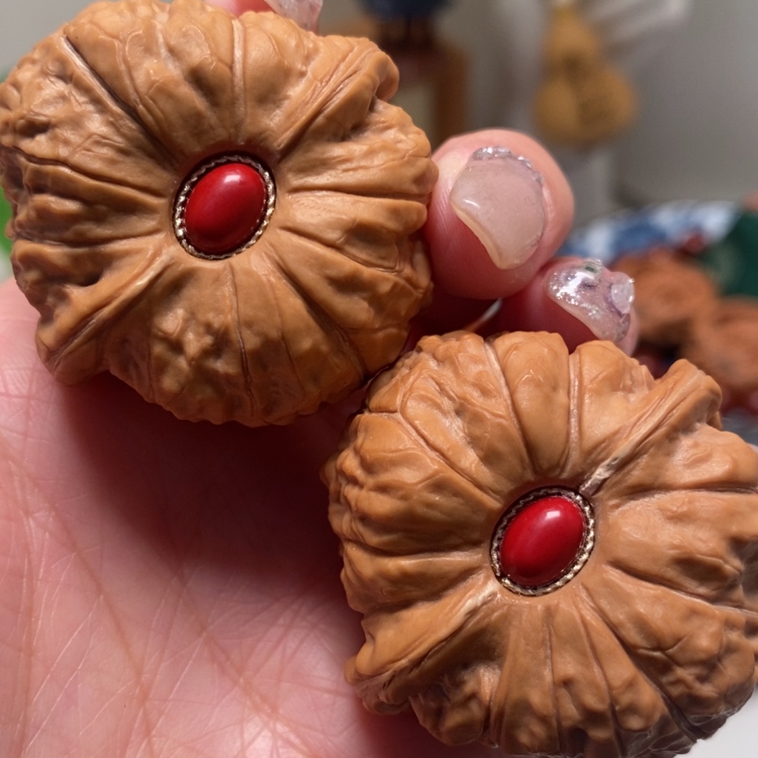 把件文玩核桃42尺寸全品南瓜吨