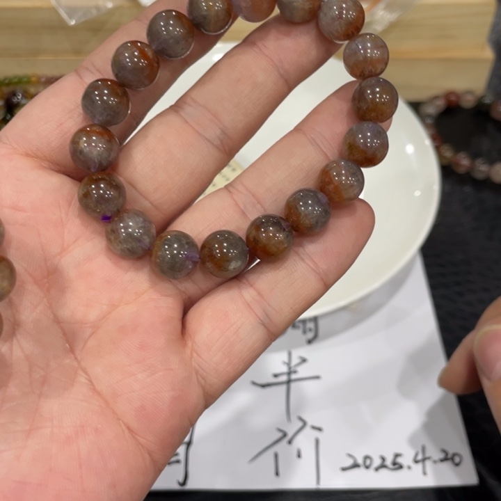 水晶手链未镶嵌b413极光23