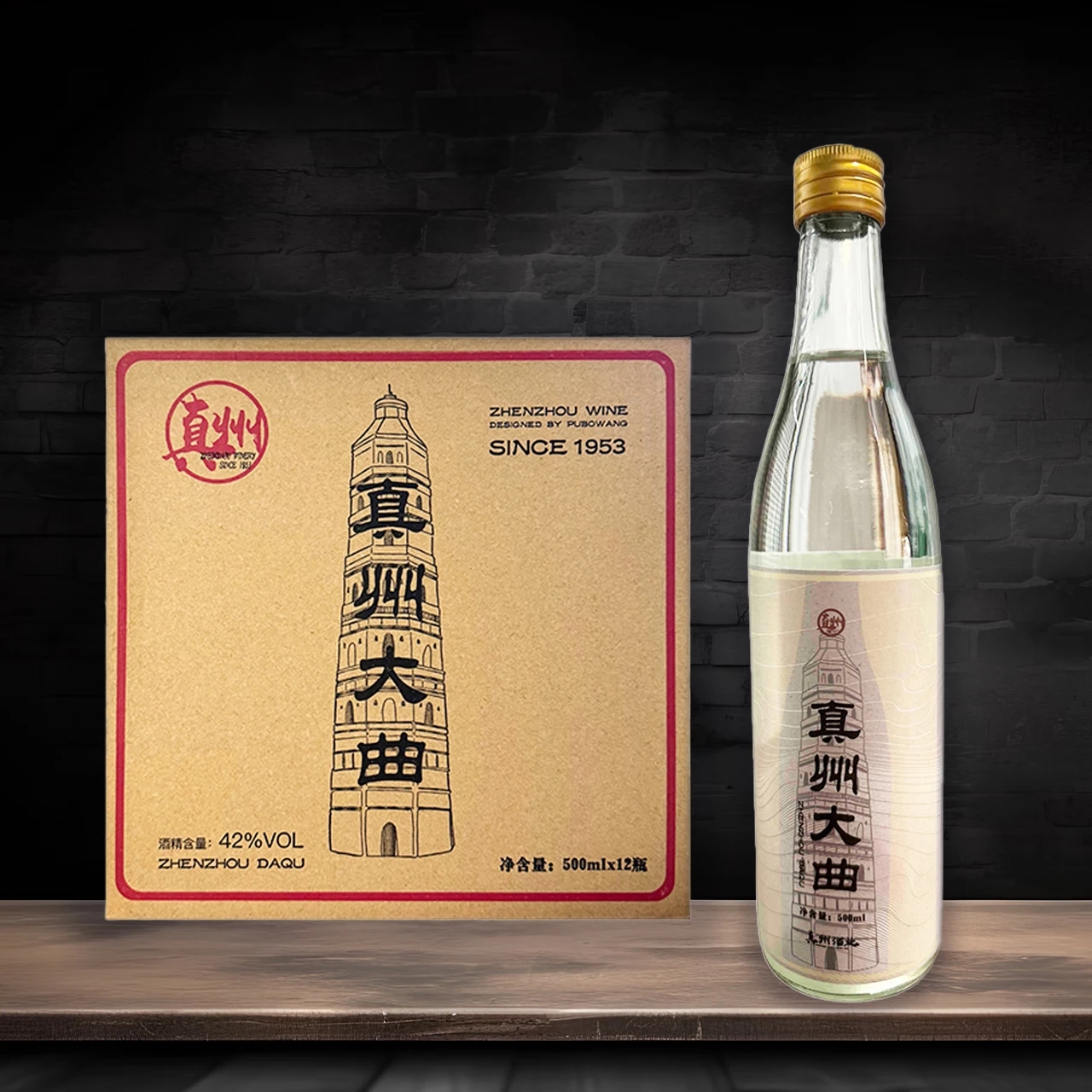 真州春真州大曲 浓香型白酒 42度 500ml 单瓶装 42%vol 500mL 1瓶