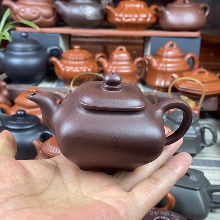 紫砂茶壶全手工传炉130-260cc原矿老紫泥特价