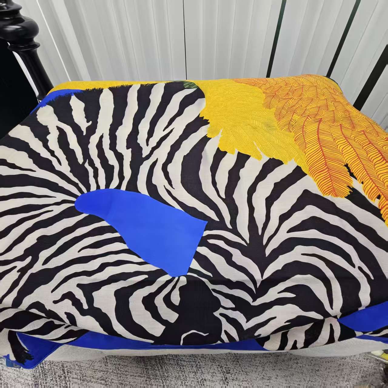 99新 Hermes/爱马仕 海囤J/爱马仕丝巾/140*140/my50752