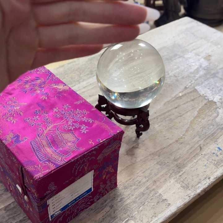 玻璃古美术置物摆件