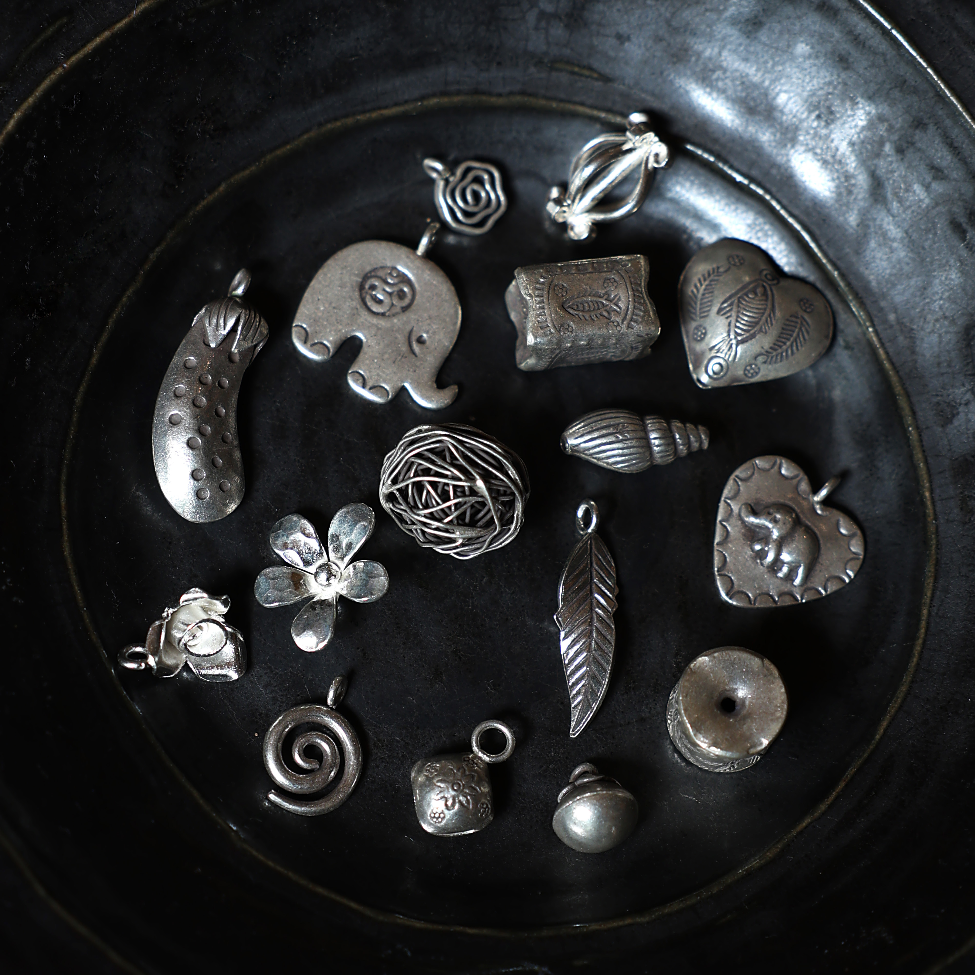 925银银制品 四两泰国手工925银配件