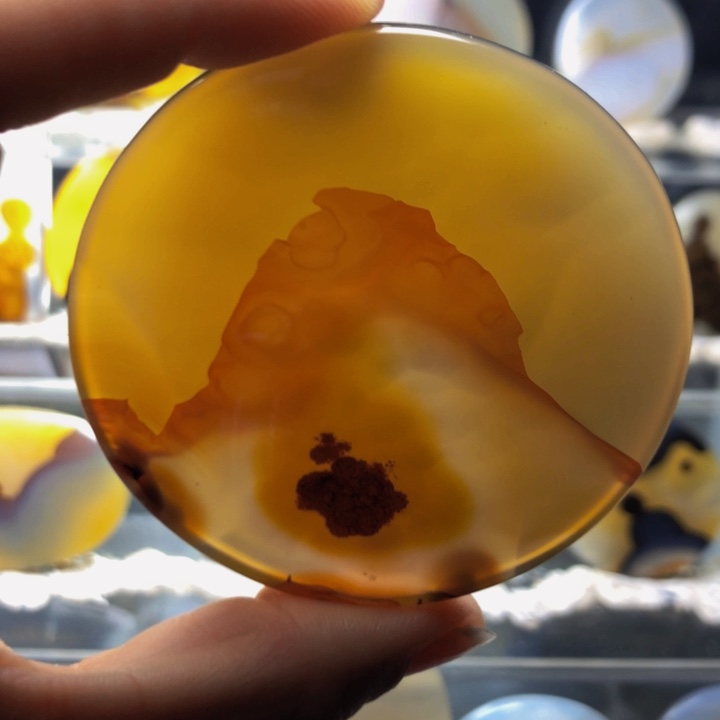 合金玛瑙/玉髓珠宝奇石34