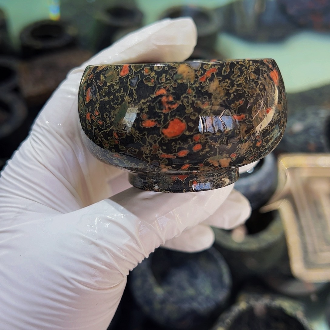 梅花玉鱼缸石茶周边不退不换