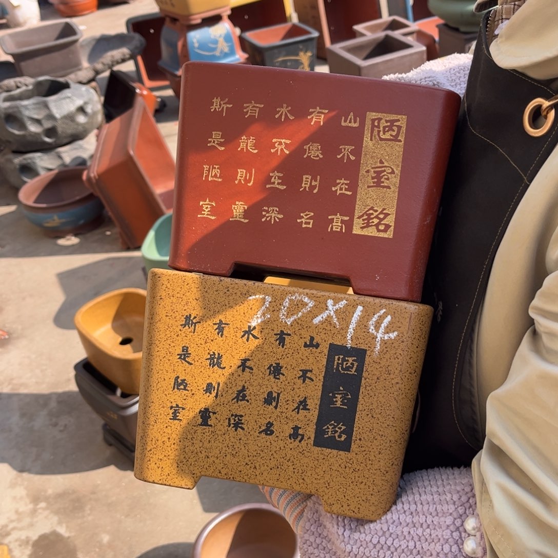 紫砂花盆盆景艺术