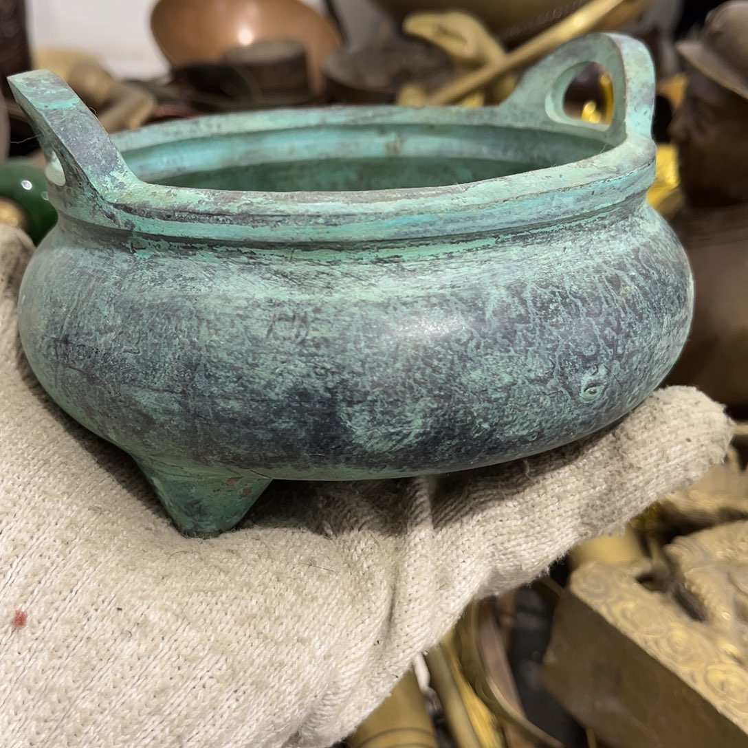 孟***儿闪电购铜摆件工艺品