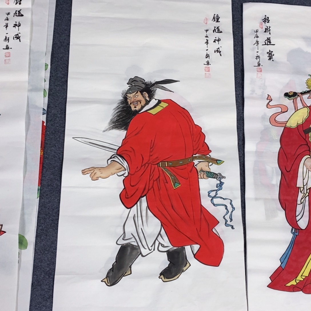 国画尺寸100✖️50三尺画画画画