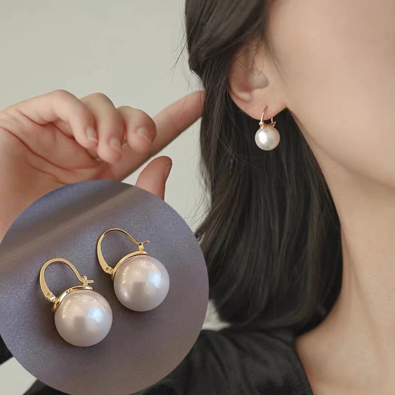  【最后三天】简约轻奢百搭耳钉1034