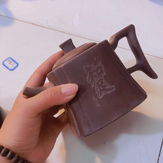 全手工制作宜兴紫砂壶微瑕
