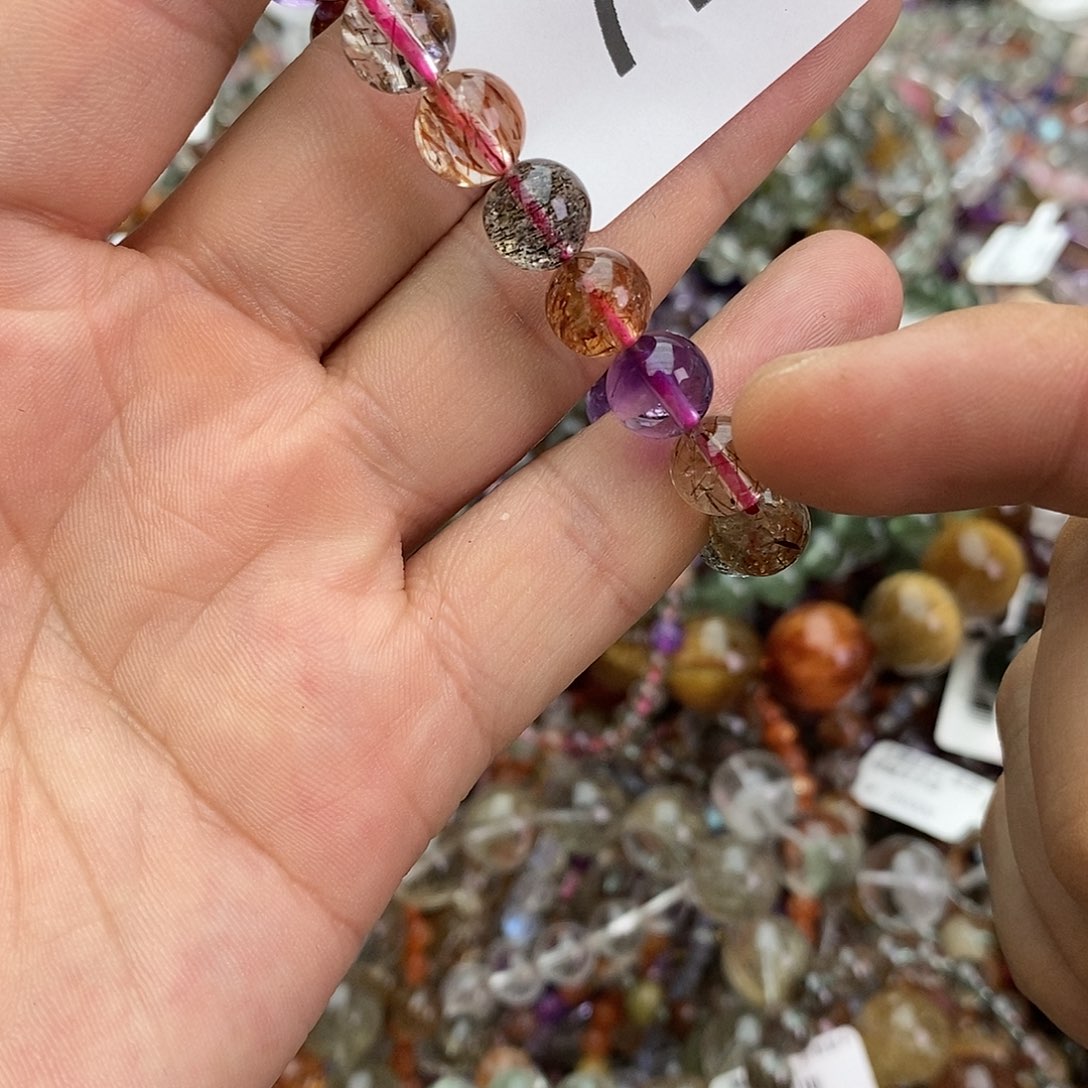 水晶未镶嵌手链手链