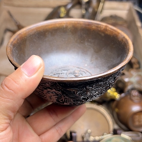 铜制文玩把玩物件