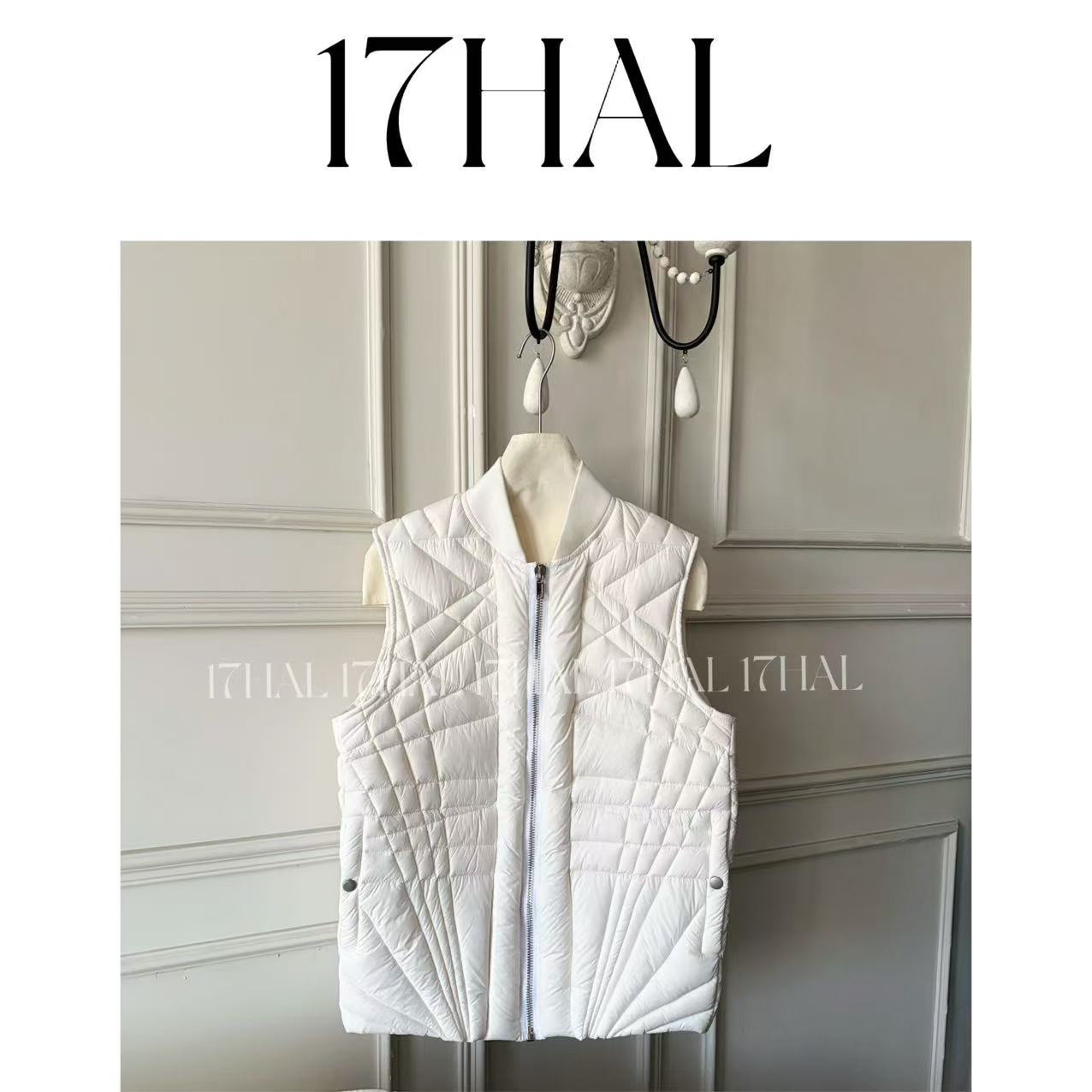 【芯芯子专属】 悉尼限定款线*oncler联名绗线羽绒马甲