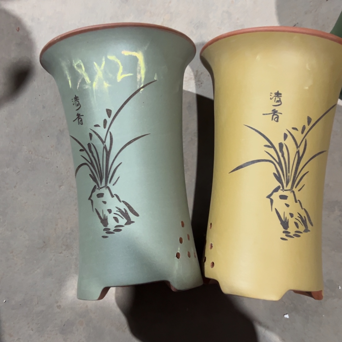 宜兴川阁紫砂花盆