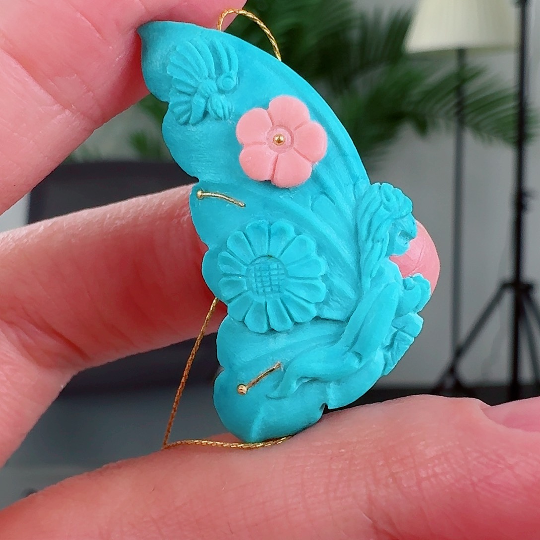 未镶嵌绿松石珠宝奇石