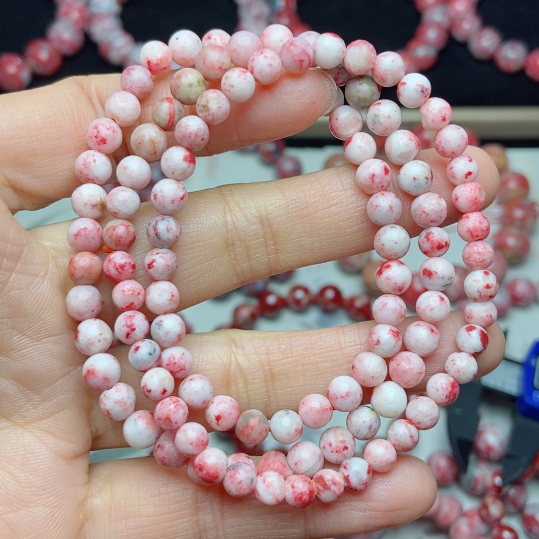 天然辰砂朱砂原石卡5