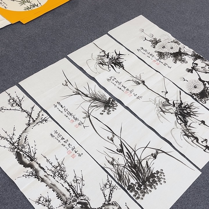 国画手绘图的设计风格
