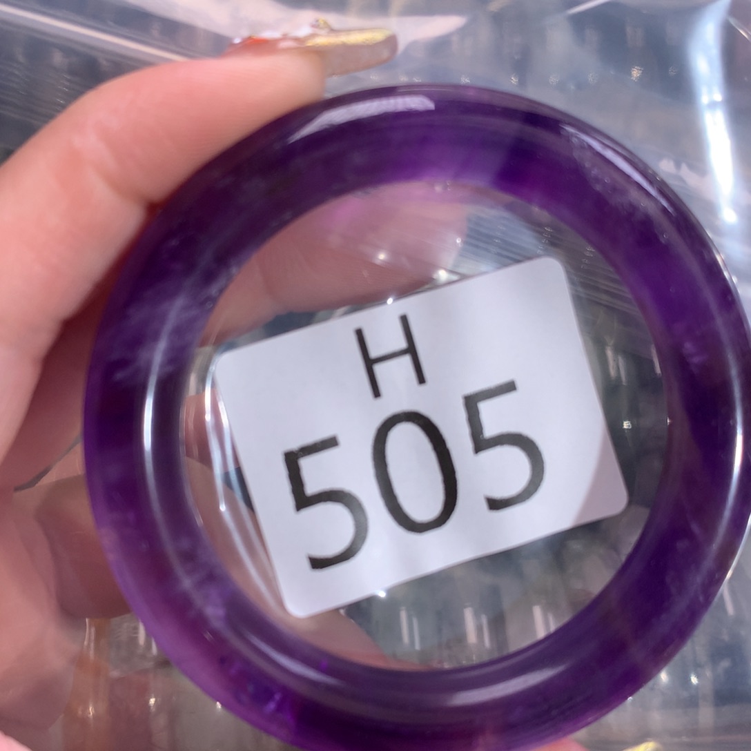 水晶手镯未镶嵌手镯505-51