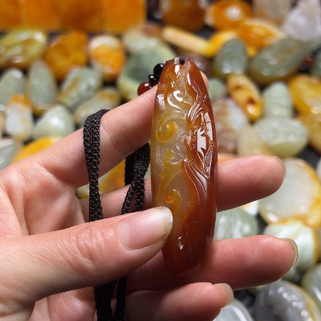 和田玉把件未镶嵌