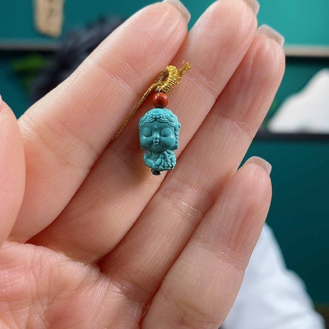 绿松石珠宝奇石未镶嵌