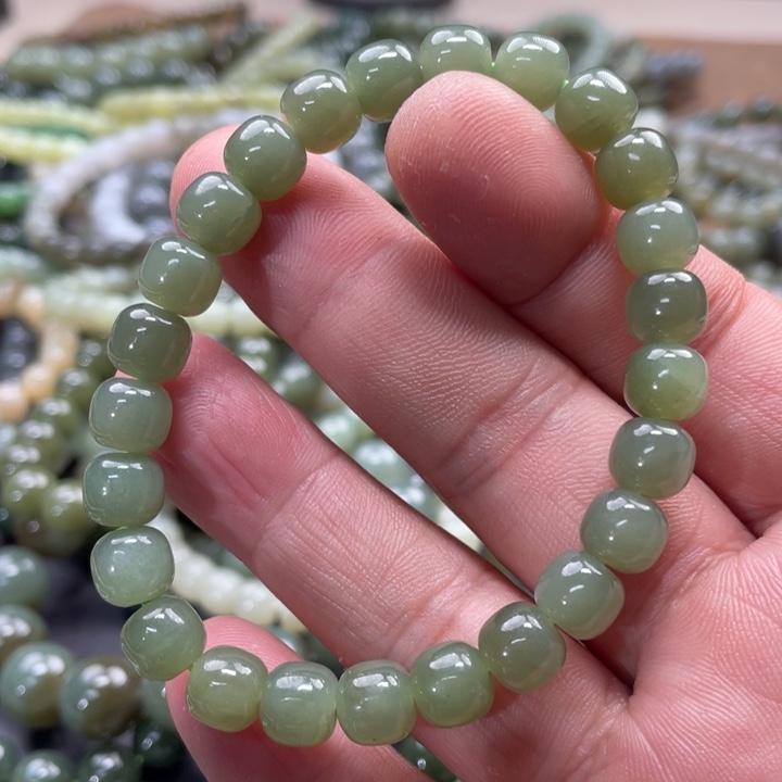 和田玉手链未镶嵌