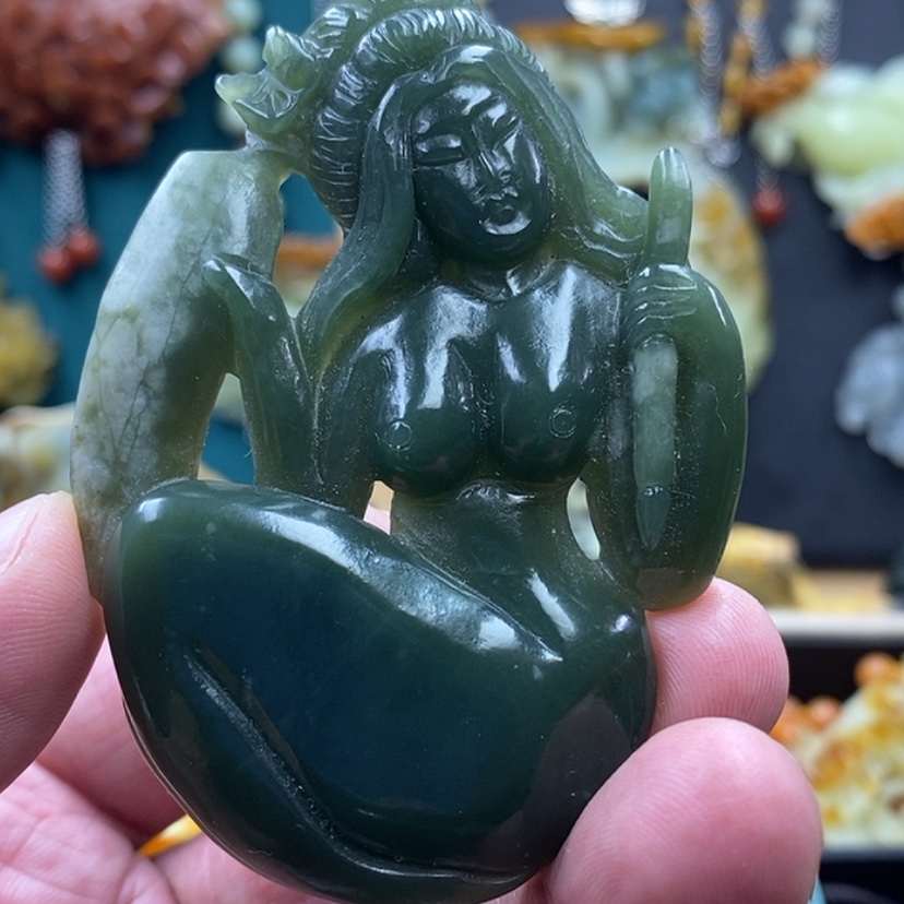 【闪购商品】和田玉吊坠未镶嵌