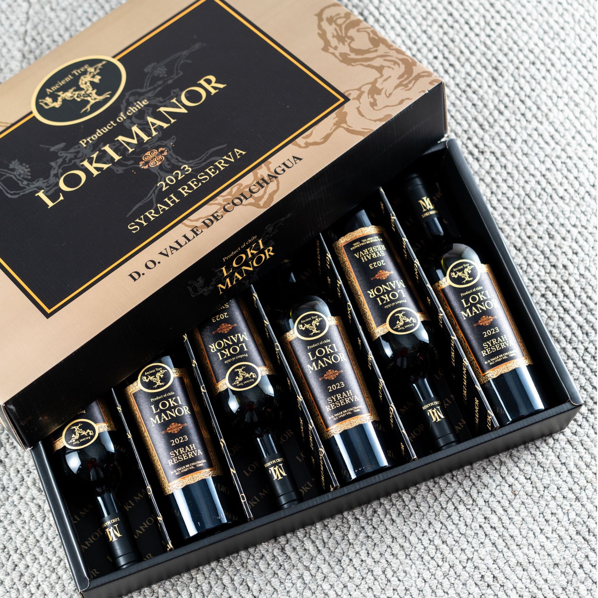 洛基庄园古树干红葡萄酒