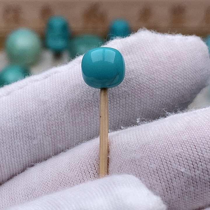 绿松石珠宝奇石未镶嵌咖*田