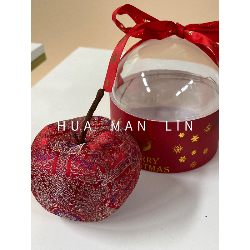【花满林】红苹果摆件护具9997 【带包装盒】