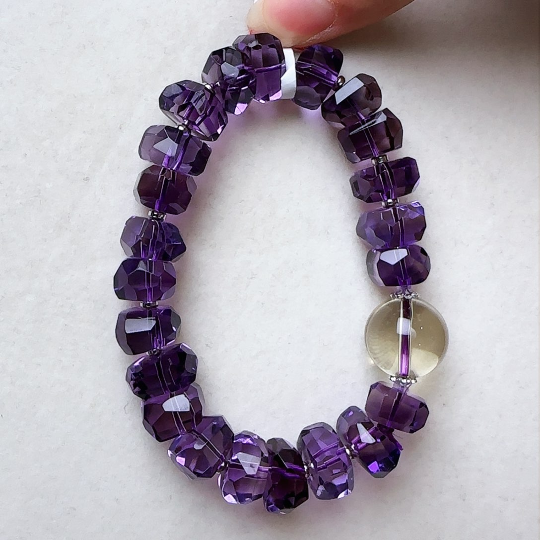 水晶手链未镶嵌大气上档次