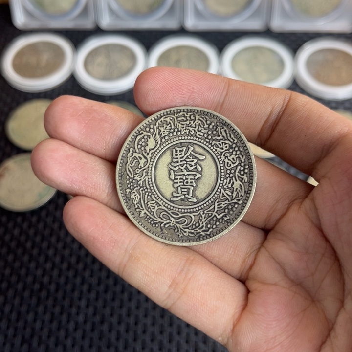 金属大头龙洋船洋工艺品