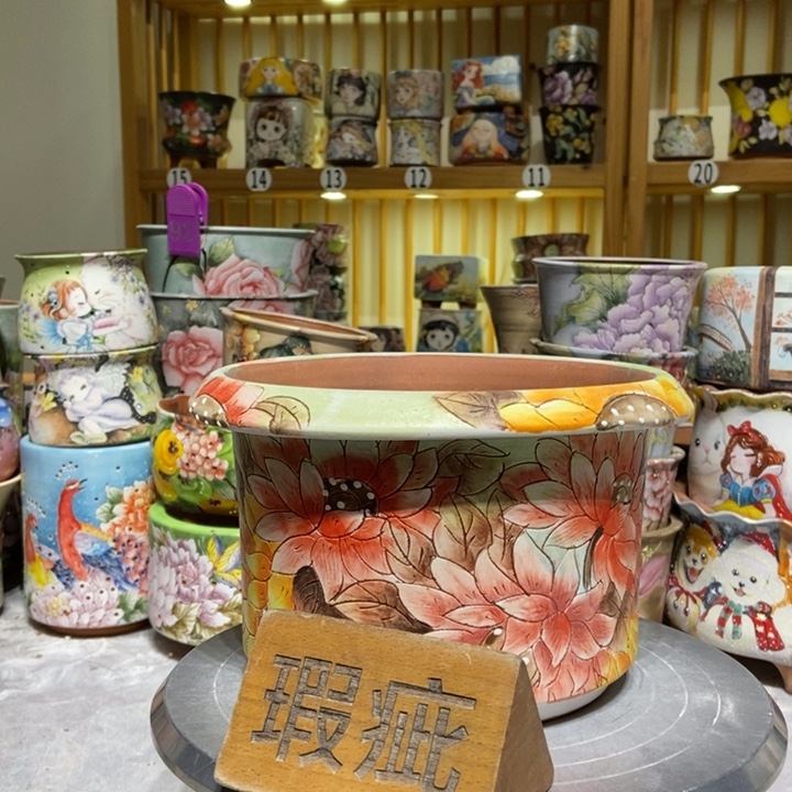 景德镇艺术手绘作品