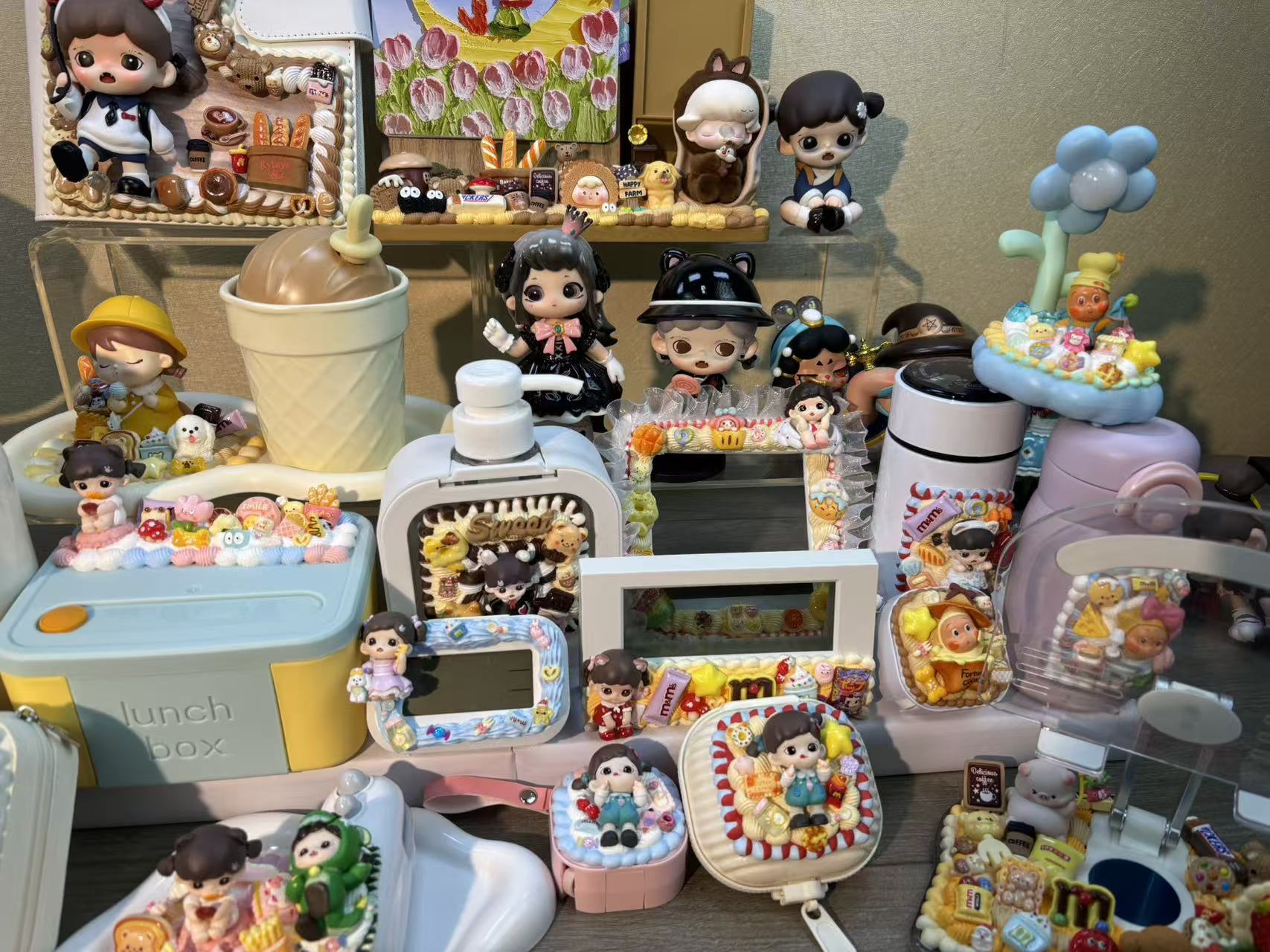 （预售）精美手工DIY奶油机制品可爱礼物摆件