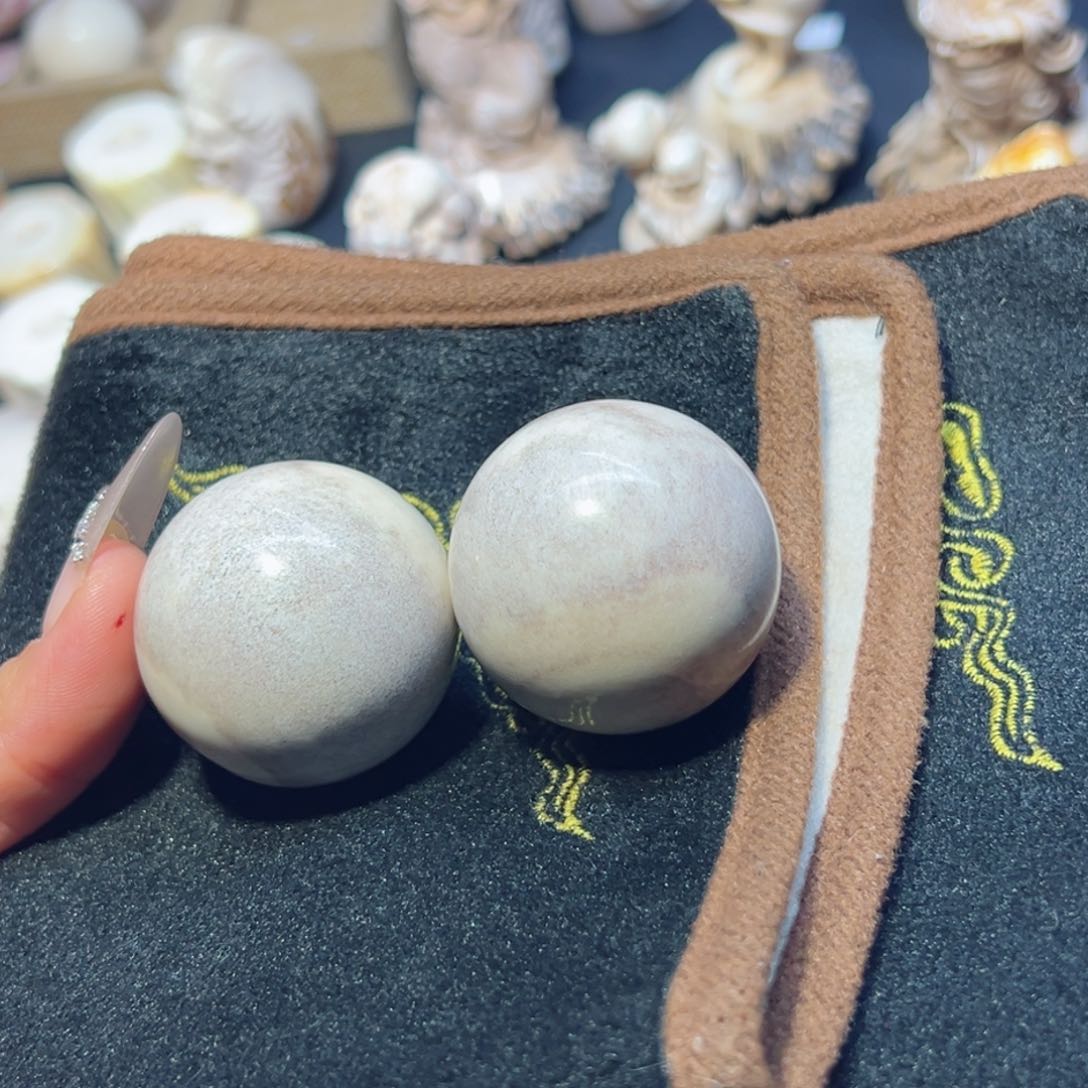 鹿骨把件鹿骨鹿角