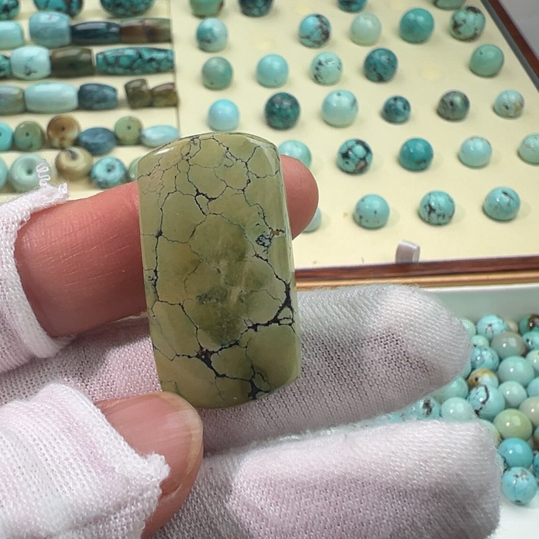 绿松石无事牌未镶嵌