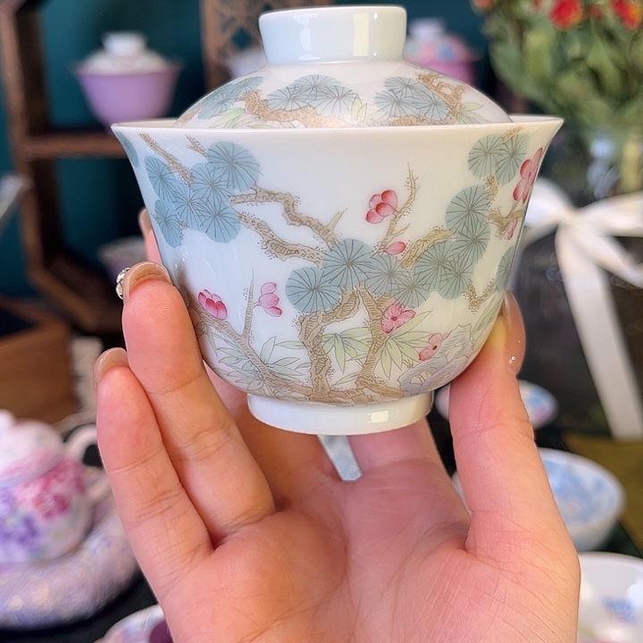 陶摆件景德镇陶瓷手绘