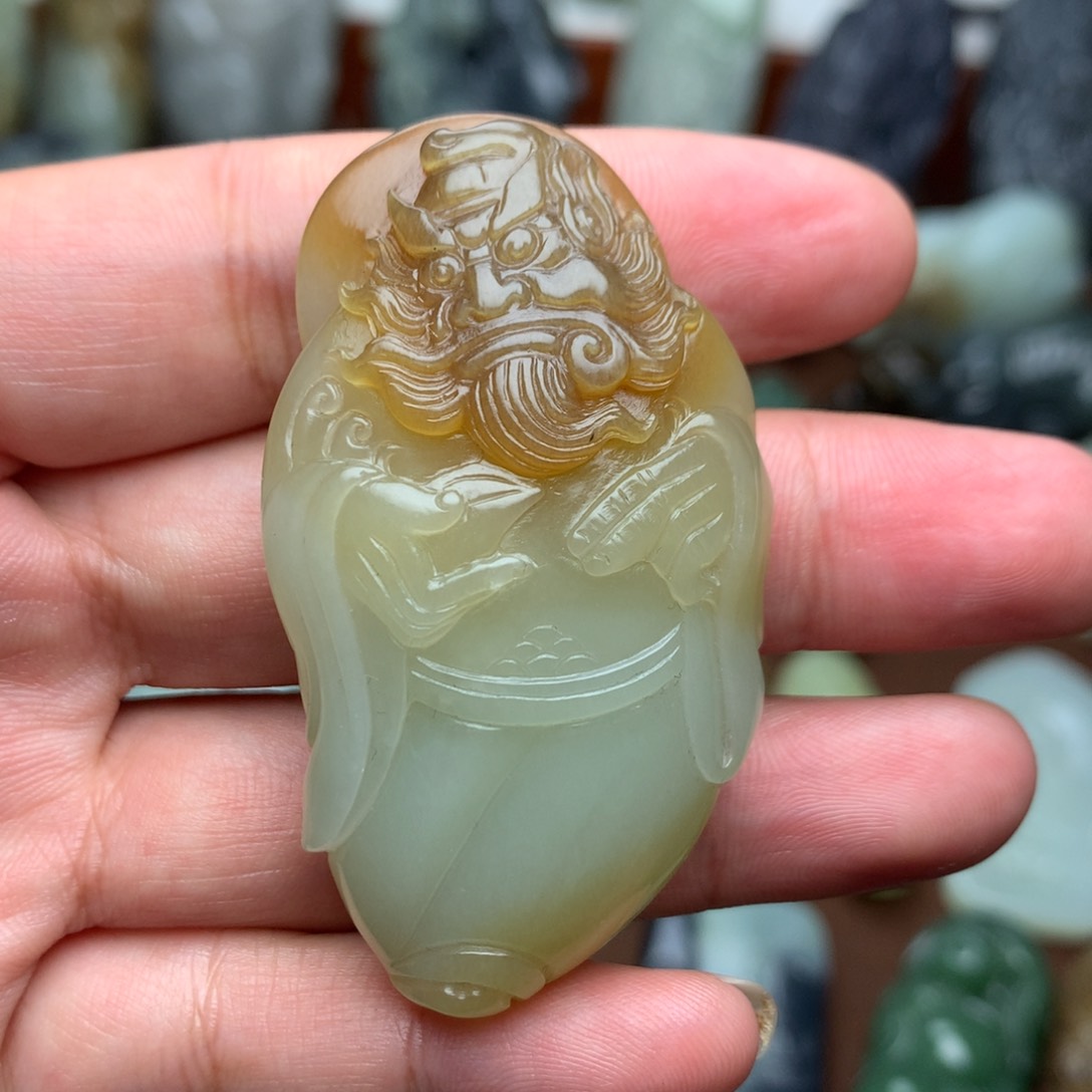 和田玉挂件未镶嵌