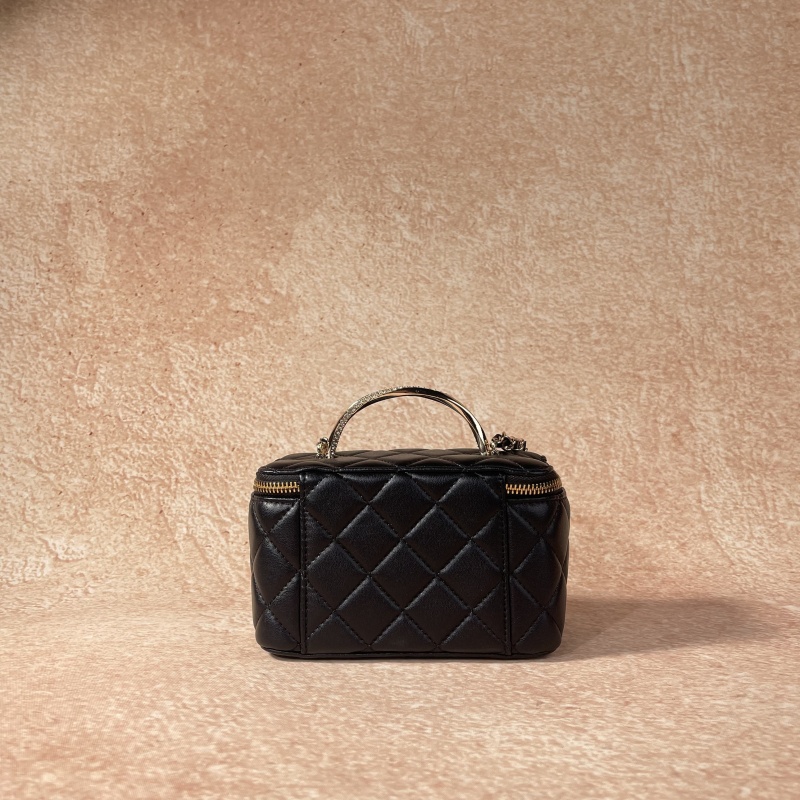 【黑色】手提斜跨女包33225