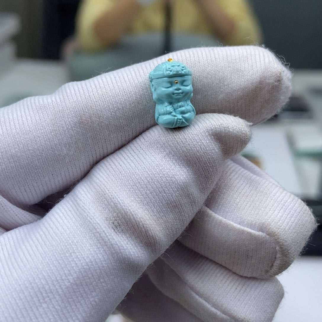 未镶嵌绿松石珠宝奇石