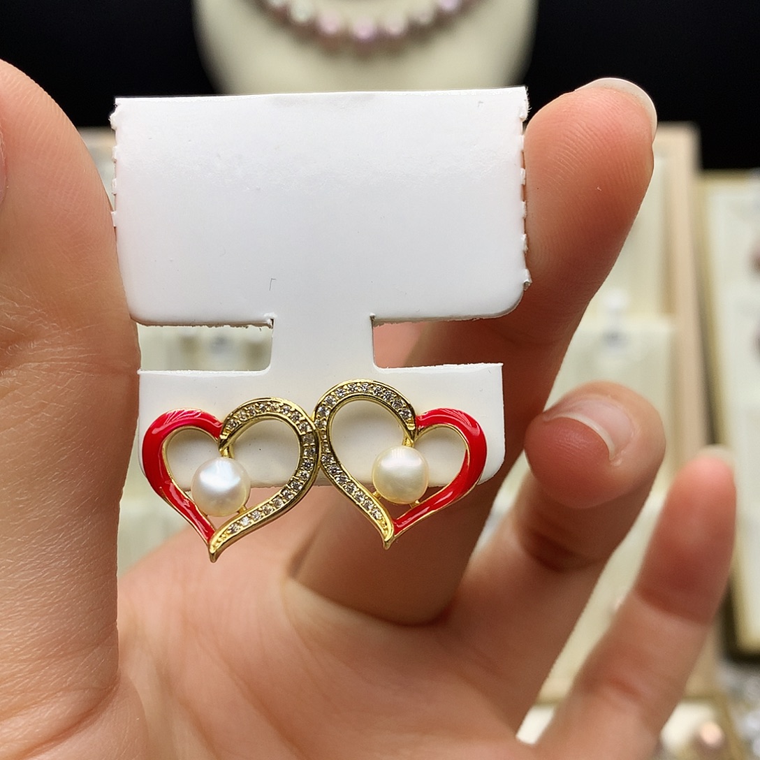 银S925镶嵌淡水珍珠颈饰